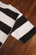 画像4: STUDIO D'ARTISAN TSURI-AMI BORDER T-SHIRT  9796 (WHxBK)