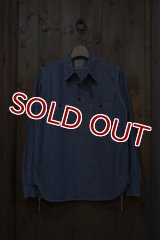JOE McCOY 8 HOUR UNION CHAMBRAY PULLOVER SHIRT MS17038