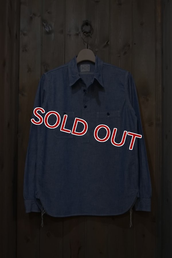 JOE McCOY 8 HOUR UNION CHAMBRAY PULLOVER SHIRT MS17038 MC17038 JOE