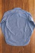 画像4: JOE McCOY 8 HOUR UNION CHAMBRAY PULLOVER SHIRT MS17038