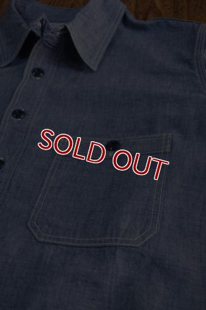 画像9: JOE McCOY 8 HOUR UNION CHAMBRAY PULLOVER SHIRT MS17038