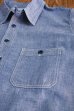 画像9: JOE McCOY 8 HOUR UNION CHAMBRAY PULLOVER SHIRT MS17038