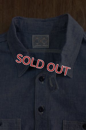 画像6: JOE McCOY 8 HOUR UNION CHAMBRAY PULLOVER SHIRT MS17038