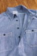画像10: JOE McCOY 8 HOUR UNION CHAMBRAY PULLOVER SHIRT MS17038