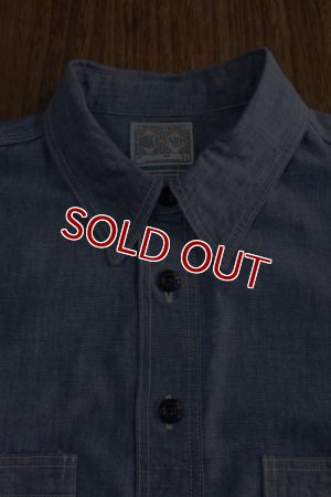 画像5: JOE McCOY 8 HOUR UNION CHAMBRAY PULLOVER SHIRT MS17038