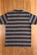 画像2: BUCO STRIPE TEE S/S BC17006 (2)