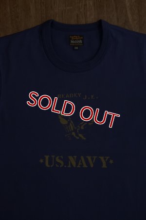 画像3: THE REAL McCOY'S MILITARY TEE / EAGLE STENCIL