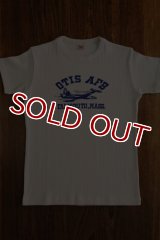 THE REAL McCOY'S ATHLETIC RIB TEE / OTIS AFB MC17001