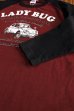 画像4: STUDIO D'ARTISAN RAGLAN T-SHIRT 7分袖 9872A BGxBK