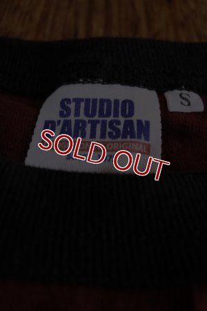 画像6: STUDIO D'ARTISAN RAGLAN T-SHIRT 7分袖 9872A BGxBK