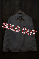 STUDIO D'ARTISAN DOBBY WORK SHIRT 5596