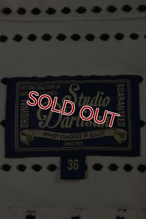 画像13: STUDIO D'ARTISAN DOBBY WORK SHIRT 5596