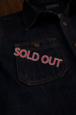 画像7: STUDIO D'ARTISAN SUVIN GOLD DENIM SHIRT D5595