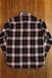画像4: STUDIO D'ARTISAN CHECK L/S WORK SHIRT 5599 / RED