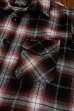 画像6: STUDIO D'ARTISAN CHECK L/S WORK SHIRT 5599 / RED
