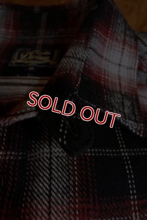 画像8: STUDIO D'ARTISAN CHECK L/S WORK SHIRT 5599 / RED