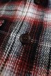 画像11: STUDIO D'ARTISAN CHECK L/S WORK SHIRT 5599 / RED