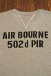 画像11: THE REAL McCOY'S MILITARY SWEATSHIRT / AIR BOURNE MC17109