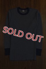 JOE McCOY TWO-TONE THERMAL SHIRT L/S MC17116 GRAY/NAVY