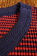 画像4: JOE McCOY TWO-TONE THERMAL SHIRT L/S MC17116 RED/NAVY