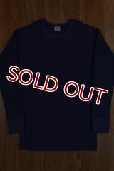 THE REAL McCOY'S MILITARY THERMAL SHIRT MC12110 (NAVY)