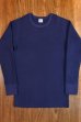 画像1: THE REAL McCOY'S MILITARY THERMAL SHIRT MC12110 (NAVY) (1)