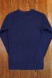画像2: THE REAL McCOY'S MILITARY THERMAL SHIRT MC12110 (NAVY) (2)
