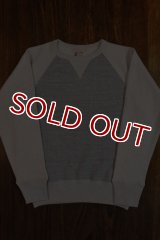 JOE McCOY TWO-TONE FREEDOM SLEEVE SWEATSHIRT MC17113 (GRAYxOAT)