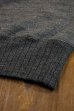 画像5: STUDIO D'ARTISAN スヴィンゴールド吊編みスエット 9885 (杢BLACK)