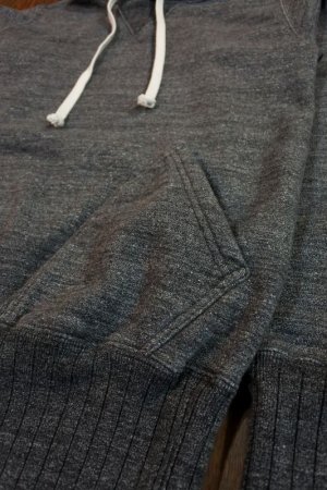 画像7: STUDIO D'ARTISAN スヴィンゴールド 両Vパーカー 9886 (杢BLACK)