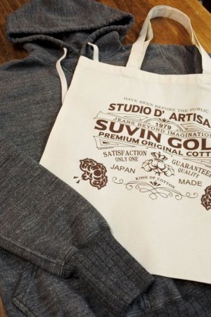 画像13: STUDIO D'ARTISAN スヴィンゴールド 両Vパーカー 9886 (杢BLACK)