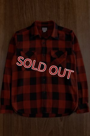 画像3: JOE McCOY 8 HOUR UNION BUFFALO CHECK FLANNEL SHIRT MS17105