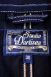 画像17: STUDIO D'ARTISAN MR RAIL LORD DOUBLE WABASH JACKET 4433