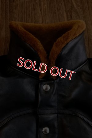 画像8: JOE McCOY MOUTON COLLAR HORSEHIDE DOWN VEST MJ17123