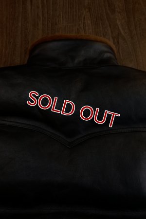 画像5: JOE McCOY MOUTON COLLAR HORSEHIDE DOWN VEST MJ17123