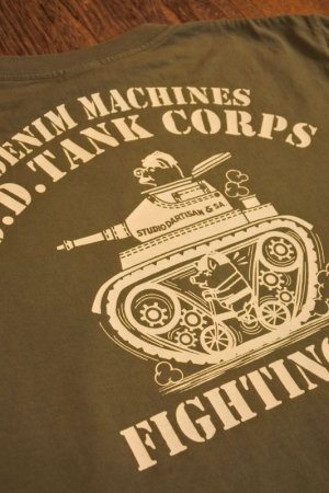 画像7: STUDIO D'ARTISAN USA COTTON T-SHIRT 9906A