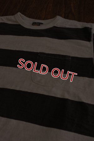 画像3: STUDIO D'ARTISAN TSURI-AMI BORDER T-SHIRT  9910 (IVRxBK)