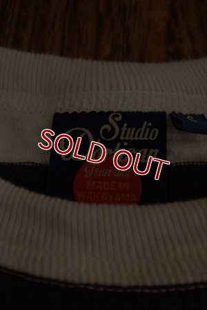 画像6: STUDIO D'ARTISAN TSURI-AMI BORDER T-SHIRT  9910 (IVRxBK)