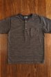 画像1: STUDIO D'ARTISAN SUVIN GOLD HENRY NECK T-SHIRT 9895 (1)