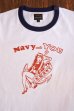 画像3: THE REAL McCOY'S MILITARY TEE / NAVY CALLS YOU MC18006 