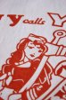 画像4: THE REAL McCOY'S MILITARY TEE / NAVY CALLS YOU MC18006 