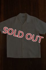 JOE McCOY PANAMA SHIRT S/S MS18009 WHITE