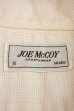 画像9: JOE McCOY PANAMA SHIRT S/S MS18009 WHITE