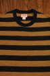 画像3: BUCO STRIPE TEE S/S BC18002 BROWNxBLACK
