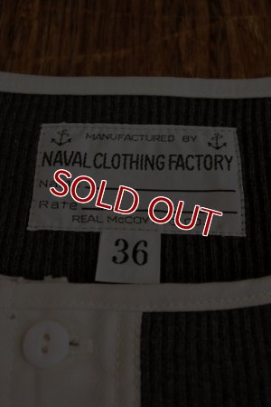 画像10: THE REAL McCOY'S USN WOOL HENRY UNDERSHIRT MC18101