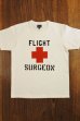 画像1: THE REAL McCOY'S MILITARY TEE / FLIGHT SURGEON MC19018 (1)