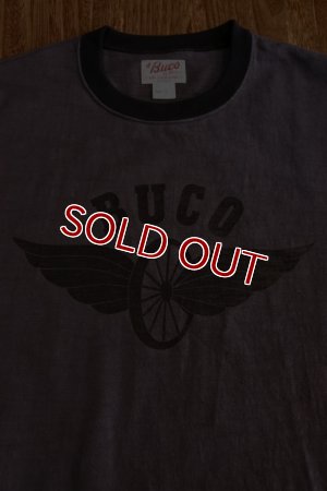 画像6: BUCO STRIPED BASEBALL TEE / FLYING WHEEL BC19003