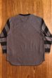 画像4: BUCO STRIPED BASEBALL TEE / FLYING WHEEL BC19003