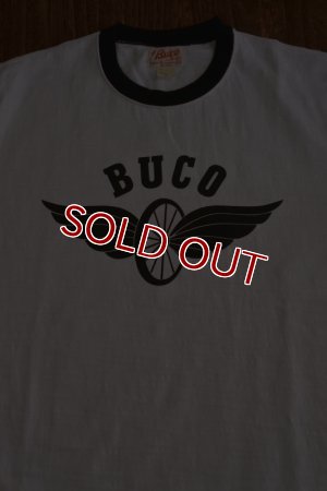 画像5: BUCO STRIPED BASEBALL TEE / FLYING WHEEL BC19003