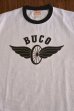 画像5: BUCO STRIPED BASEBALL TEE / FLYING WHEEL BC19003